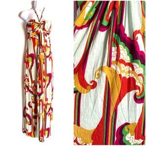 T-Bags Los Angeles Groovy Knit Halter Dress